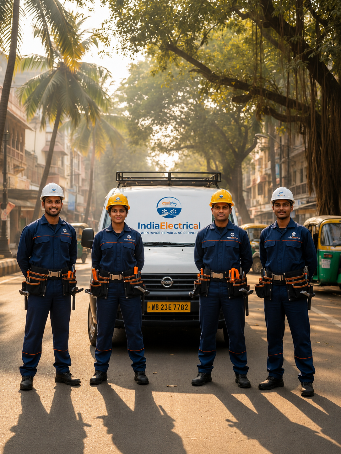 Team of technicians